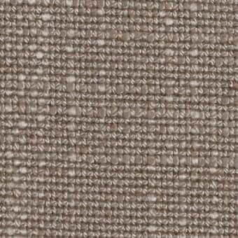 Taupe woven fabric sample displaying a grid pattern with heathered tones and a nubby texture, presented on a neutral background.